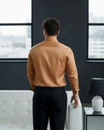 Pehanoge Regal Mane Giza Cotton Shirt | Signature Embroidery Collection