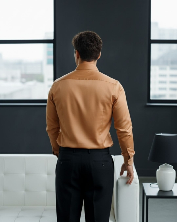 Pehanoge Regal Mane Giza Cotton Shirt | Signature Embroidery Collection