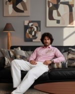 Pehanoge Rosetta Finch Embroidery Giza Cotton Shirt | Signature Embroidery Edition