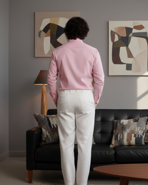 Pehanoge Rosetta Finch Embroidery Giza Cotton Shirt | Signature Embroidery Edition