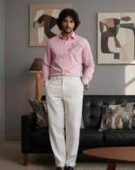 Pehanoge Rosetta Finch Embroidery Giza Cotton Shirt | Signature Embroidery Edition