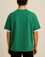 Roronoa Zoro Old Money Green Oversized T-Shirt – 240 GSM Cotton | Pehanoge