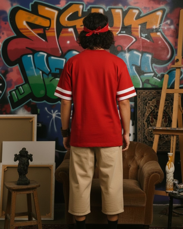 Pehanoge HEY Oversized T-Shirt | Silicon-Washed Loop Net Premium DTF | Streetwear Edition