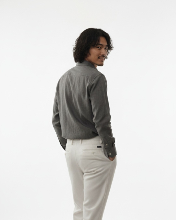 Pehanoge Graphite Grey Linen Shirt | Collector's Edition Linen Collection