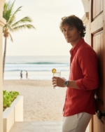 Pehanoge Terracotta Linen Shirt | Collector's Edition Linen Collection