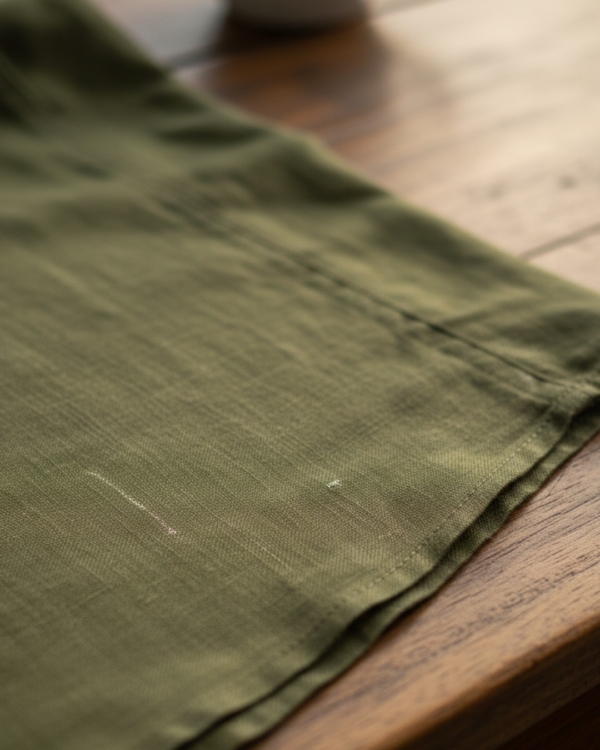 Pehanoge Olive Linen Shirt | Collector's Edition Linen Collection