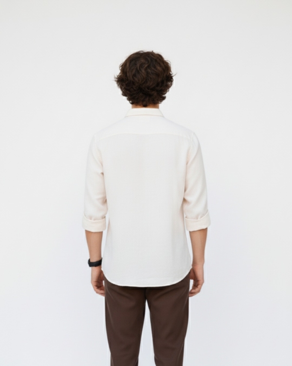 Pehanoge Ivory Mist Linen Shirt | Collector's Edition Linen Collection