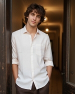 Pehanoge Ivory Mist Linen Shirt | Collector's Edition Linen Collection