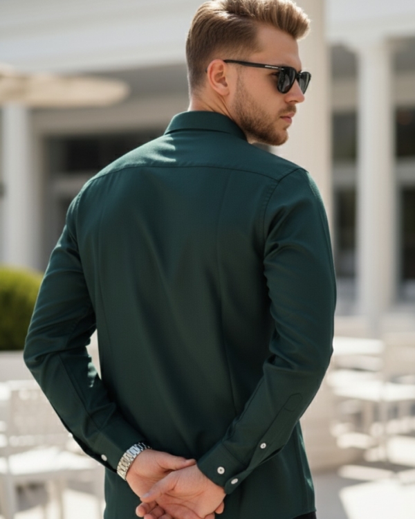 Pehanoge Emerald Green Old Money Collection | Collector's Edition Shirt