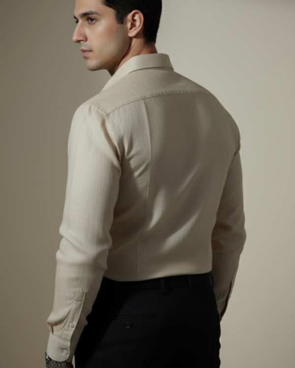 Pehanoge Taupe Linen Shirt | Collector's Edition Linen Collection