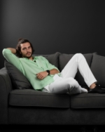 Pehanoge Sage Linen Shirt | Collector's Edition Linen Collection