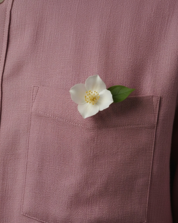 Pehanoge Dusty Rose Linen Shirt | Collector's Edition Linen Collection