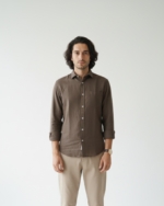 Pehanoge Mocha Linen Shirt | Collector's Edition Linen Collection