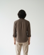 Pehanoge Mocha Linen Shirt | Collector's Edition Linen Collection