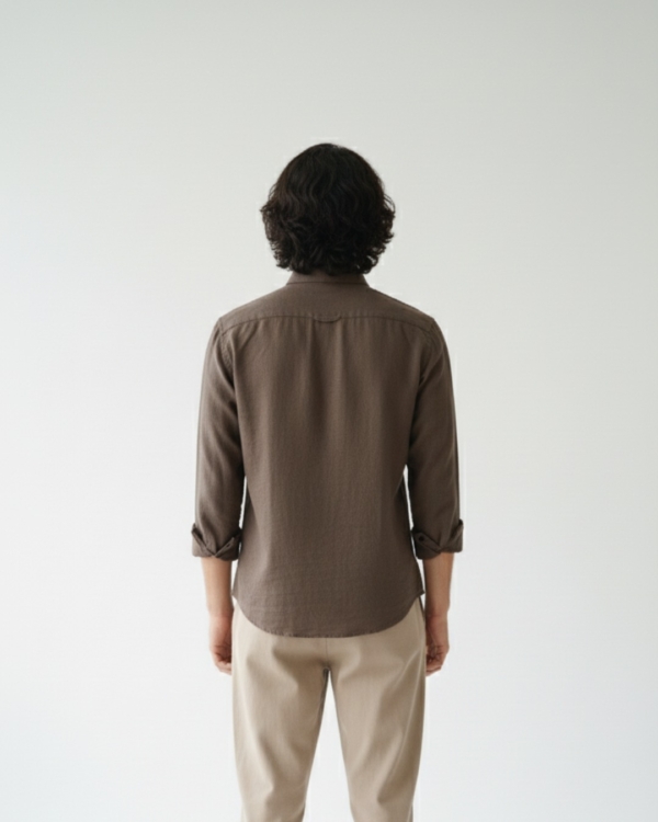 Pehanoge Mocha Linen Shirt | Collector's Edition Linen Collection