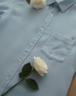 Pehanoge Sky Linen Shirt | Collector's Edition Linen Colllection