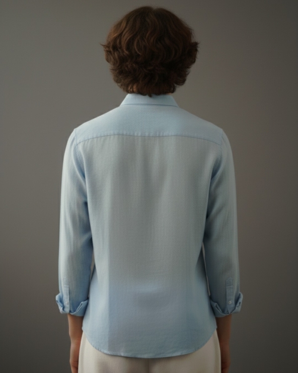 Pehanoge Sky Linen Shirt | Collector's Edition Linen Colllection