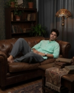 Pehanoge Mint Tide Linen Shirt | Collector's Edition Linen Collection