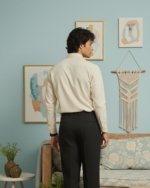 Pehanoge Twinsong Embroidery Giza Cotton Shirt | Signature Embroidery Edition