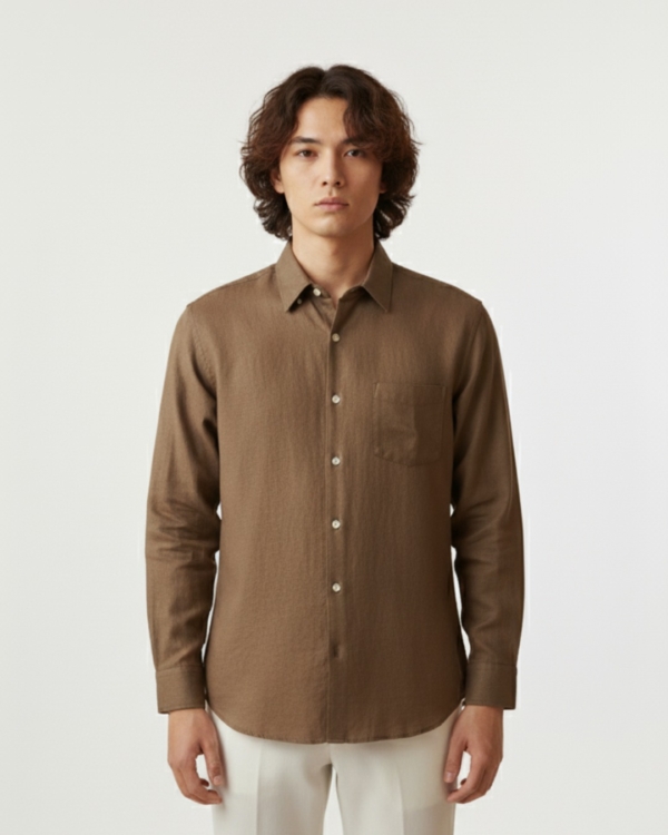 Pehanoge Earthstone Linen Shirt | Collector's Edition Linen Collection