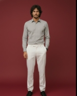 Pehanoge Achromatic Giza Cotton Shirt | Signature Monochrome Collection