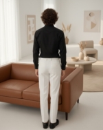 Pehanoge Aquila Embroidered Giza Cotton Shirt | Signature Embroidery Collection