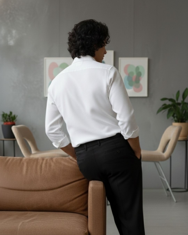 Pehanoge Galaxial Shirt | Super Prime Cotton Self-Print Shirt | Signature Treasure Edition