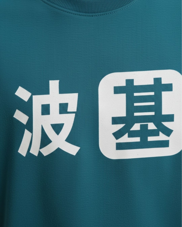 Pehanoge 波基 Oversized T-Shirt | Silicon-Washed Loop Net Premium DTF | Streetwear Edition