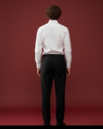 Pehanoge Regal Stag Embroidered Giza Cotton Shirt | Signature Embroidery Collection