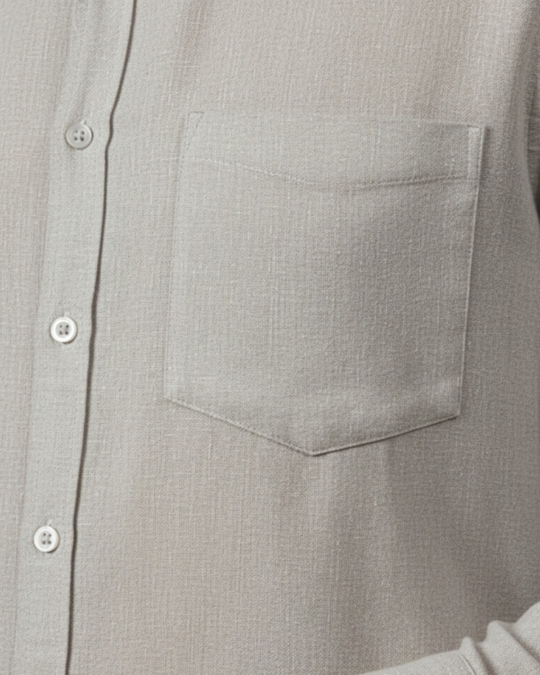 Pehanoge Silver Ash Linen Shirt | Collector's Edition Linen Collection