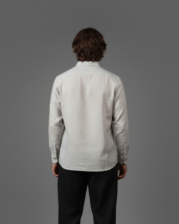 Pehanoge Silver Ash Linen Shirt | Collector's Edition Linen Collection
