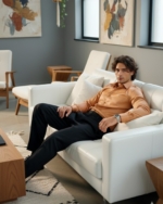 Pehanoge Solara Giza Cotton Shirt | Signature Monochrome Collection