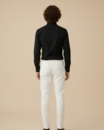 Pehanoge Midnight Noir Giza Cotton Shirt | Signature Monochrome Collection